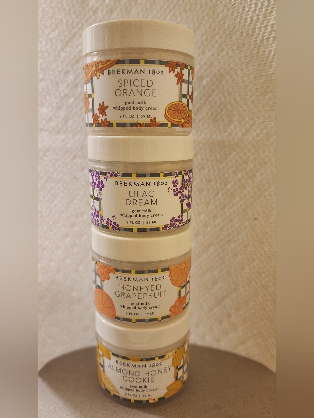 Beekman 1802 Whipped Body Cream Collection - 4 Pack